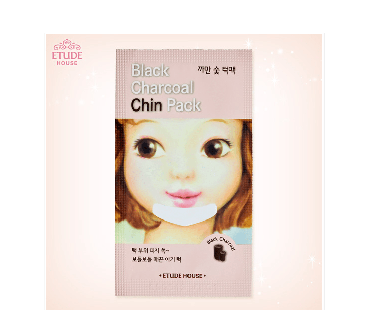 Etude House Black Charcoal Chin Pack price product review online shop