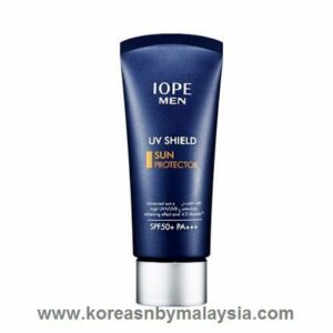 IOPE Men UV Shield Sun Protector SPF 50 PA+++ 50ml malaysia lip face makeup korean online shop