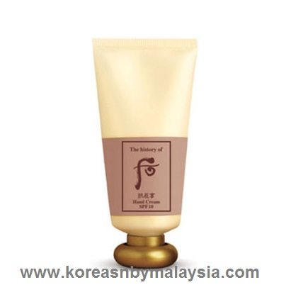 The History of Whoo Gongjinhyang Hand Cream SPF 10 85ml malaysia beauty skincare makeup online product price