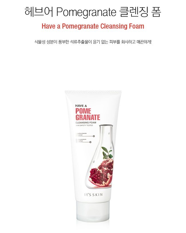 It’s Skin Have A Pomegranate Cleansing Foam 150ml PRICE MALAYSIA SINGAPORE AUSTRALIA CANADA PHILIPPINE INDONESIA TAIWAN1