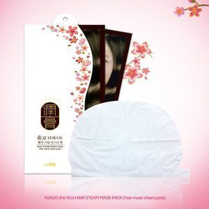 LG Yungo Steam Hair Mask Sheet Pack korean cosmetic skincare shop malaysia singapore indonesia LG Yungo Steam Hair Mask Sheet Pack x 2pcs 80ml 2022