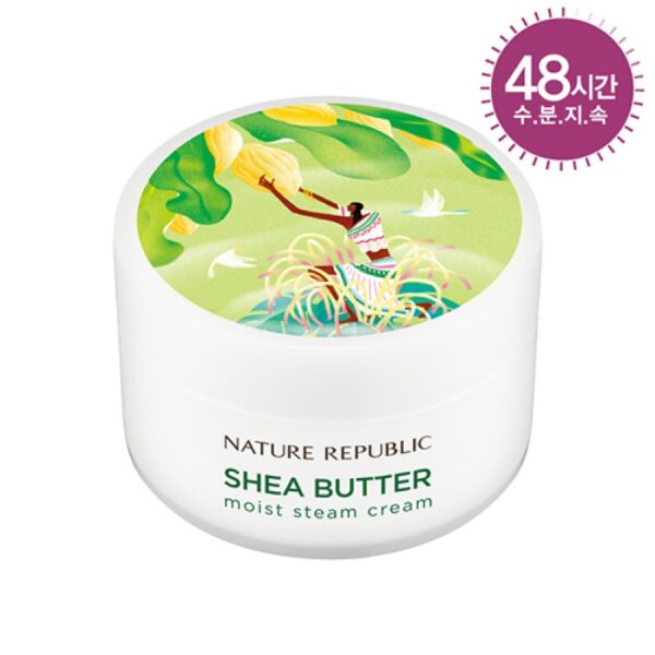 Nature Republic Shea Butter Steam Cream Moist 100ml malaysia Nature Republic Shea Butter Moist Steam Cream 100ml