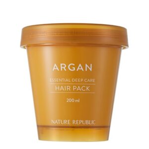 Nature Republic Argan Essential Deep Care Hair Pack korean skincare product onlien shop malaysia china india0