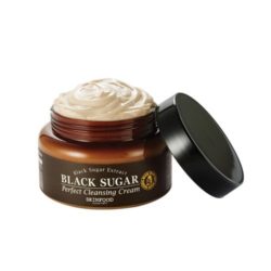 SkinFood Black Sugar Perfect Cleansing Cream 230ml korean cosmetic skincare shop malaysia singapore indonesia