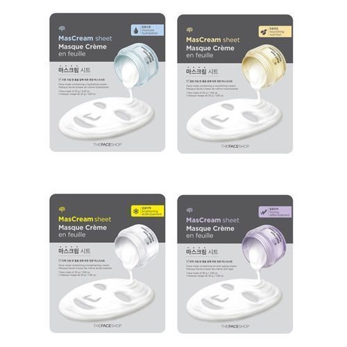 The Face Shop MasCream Sheet 30g x 3 [4 type]