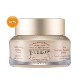 The Face Shop The Therapy Oil Blending Formula Cream 50ml korean cosmetic skincare product online shop malaysia japan china