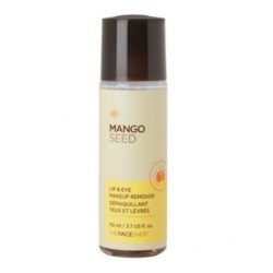 The Face Shop Mango Seed Lip and Eye Makeup Remover 110ml korean cosmetic skincare cleanser product  online shop malaysia  italy usa