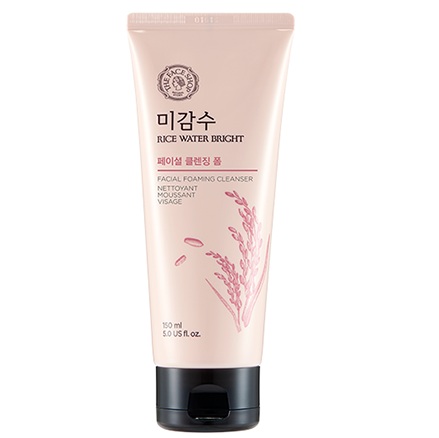 The Face Shop Rice Water Bright Foam Cleanser korean cosmetic skincare product online shop malaysia China hong kong