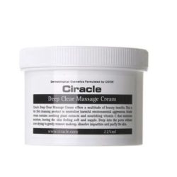 COSRX CIRACLE Deep Clear Massage Cream 225ml korean  cosmetic skincare cleanser product online shop malaysia macau brunei