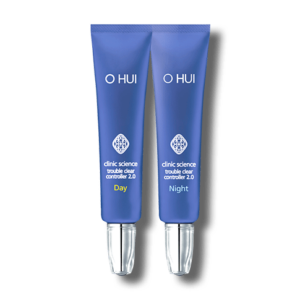 OHUI Clinic Science Trouble Clear Controller 2.0 Day 15ml and Night 15ml korean cosmetic skincare shop malaysia singapore indonesia On Sale ! ! ! 2022