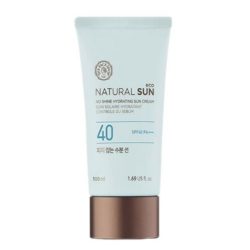 The Face Shop Natural Sun Eco No shine Hydrating Sun Cream SPF 40 PA+++ 100ml korean cosmetic makeup product online shop malaysia  thailand  bhutan
