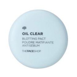 The Face Shop Oil Clear Blotting Pact 9g korean cosmetic makeup product online shop malaysia  thailand  bhutan
