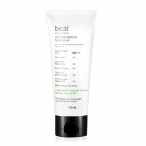 Belif Mild and Effective Facial Scrub 100ml korean cosmetic skincare cleanser product online shop malaysia brunei macau