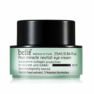 Belif Peat Miracle Revital Eye Cream 25ml korean cosmetic skincare product online shop malaysia indonesa singapore