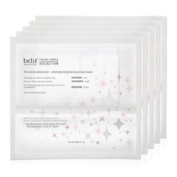 Belif The White Decoction - Ultimate Brightening Sheet Mask 5pcs box 135g korean cosmetic skincare product online shop malaysia indonesa singapore