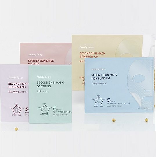 Innisfree Second Skin Mask korean cosmetic skincare product online shop malaysia china india