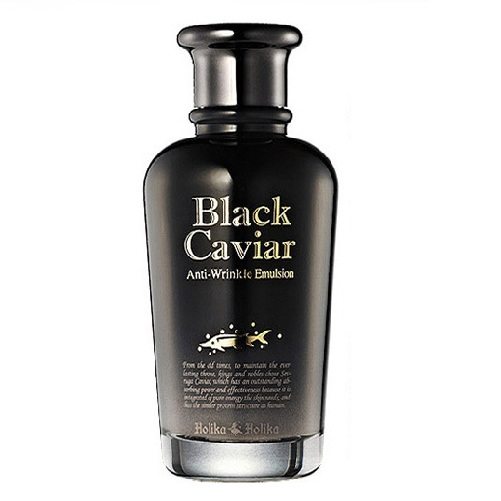 Holika Holika Black Caviar Anti Wrinkle Emulsion korean cosmetic skincare product online shop malaysia ireland peru