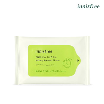 Innisfree Apple Seed Lip and Eye Remover Tissue Malaysia, Indonesia, Singapore