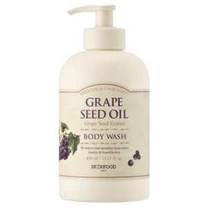 Skinfood Grape Seed Oil Body Wash korean skincare product online shop malaysia china india1