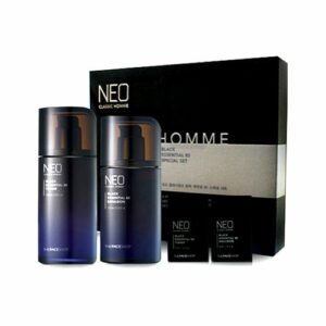 The Face Shop Neo Classic Homme Black Essential 80 Skincare Set malaysia singapore indonesia
