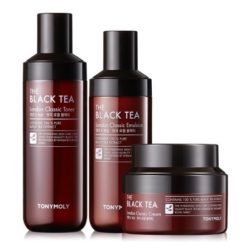 Tony Moly The Black Tea Skin Care 3 Set korean cosmetic skincare product online shop malaysia italy germany