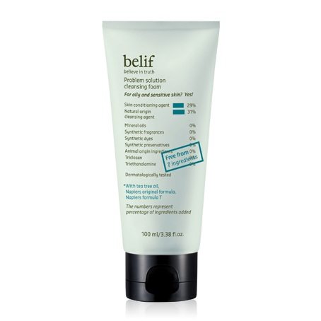 Belif Problem Solution Cleansing Foam korean cosmetic cleanser product online shop malaysia singapore poland