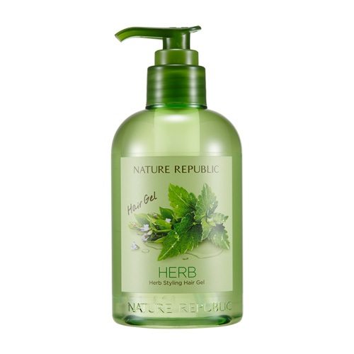 Nature Republic Herb Styling Gel Pump korean cosmetic bodyhair product online shop malaysia usa macau