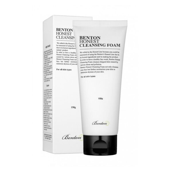 Benton Honest Cleansing Foam 150g korean cosmetic skincare shop malaysia singapore brunei Benton Honest Cleansing Foam 150g korean cosmetic skincare shop malaysia singapore brunei