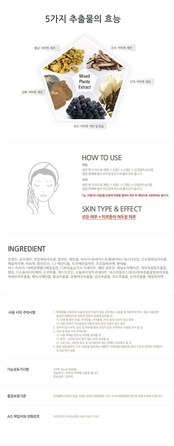 Zymogen Dr. White Step 1 korean cosmetic skincar product online shop malaysia brazil macau2