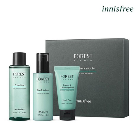 Innisfree Forest For Men Fresh Special Skincare Set Brunei Argentina Mexico USA