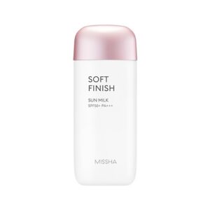 Missha Soft Finish Sun Milk korean cosmetic suncarw product online shop malaysia usa uk