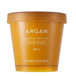 Nature Republic Argan Essential Deep Care Hair Pack 470 korean skincare product onlien shop malaysia china india