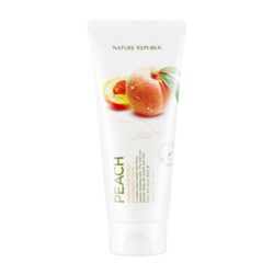 Nature Republic Fresh Herb Peach Cleansing Foam 170ml korean cosmetic skincare shop malaysia singapore indonesia