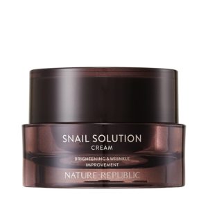 Nature Republic Snail Solution Cream 52ml korean skincare product online shop malaysia china usa