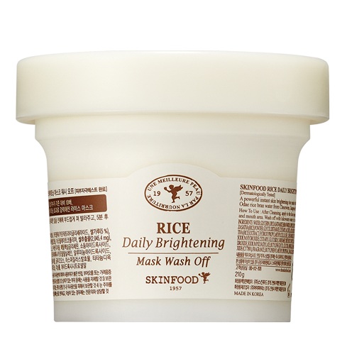 Skinfood Rice Daily Brightening Mask Wash Off korean skincare product online shop malaysia China india