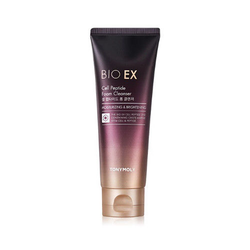 Tony Moly Bio EX Cell Peptide Foam Cleanser 150ml korean cosmetic skincare shop malaysia singapore indonesia Tony Moly Bio EX Cell Peptide Foam Cleanser 150ml korean cosmetic skincare shop malaysia singapore indonesia