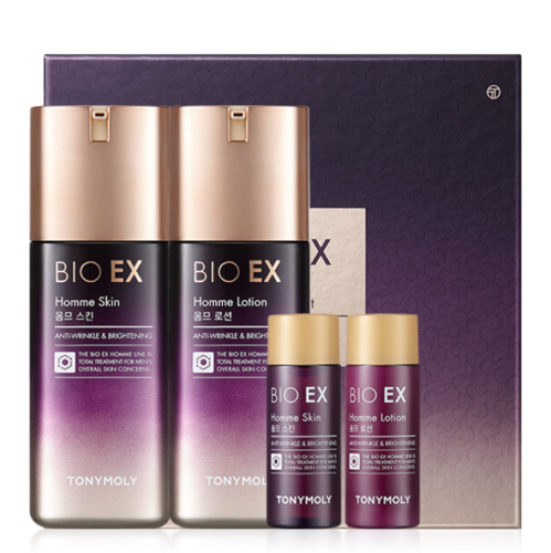 Tony Moly Bio EX Homme Skin Care Set 260ml korean cosmetic skincare shop malaysia singapore indonesia