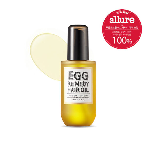 too cool for school Egg Remedy Hair Oil 100ml korean cosmetic skincare shop malaysia singapore indonesia