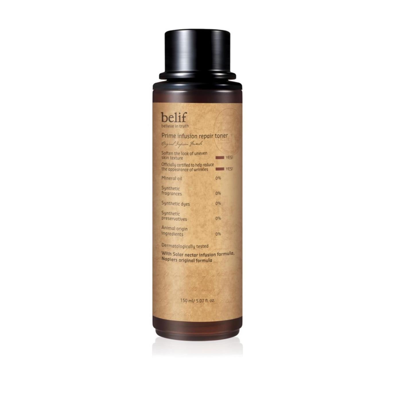 Belif Prime Infusion Repair Toner 150ml korean cosmetic skincare shop malaysia singapore indonesia