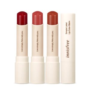 Innisfree Simple Label Lip Color Balm korean makeup product online shop malaysia china taiwan