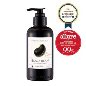 Nature Republic Black Bean Anti Hair Loss Shampoo korean skincare product online shop malaysia macau thailand