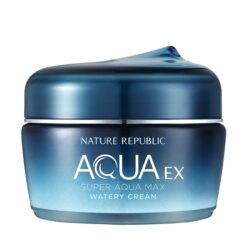 Nature Republic Super Aqua Max EX Watery Cream korean cosmetic skincare product online shop malaysia china hong kong macau1