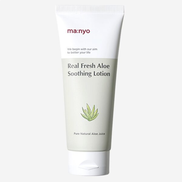 Manyo Factory Real Fresh Aloe Soothing Lotion korean skincare product online shop malaysia macau taiwan Manyo Factory Real Fresh Aloe Soothing Lotion korean skincare product online shop malaysia macau taiwan
