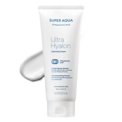 Missha Super Aqua Ultra Hyalon Cleansing Cream korean cleansing product online shop malaysia china macau