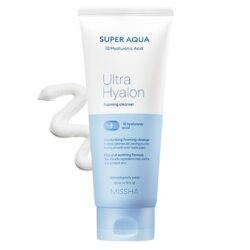 Missha Super Aqua Ultra Hyalon Cleansing Foam korean cleansing product online shop malaysia china macau
