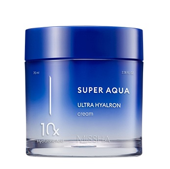 Missha Super Aqua Ultra Hyalron Cream korean skincare product online shop malaysia China Macau
