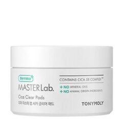 TONYMOLY Derma Master Lab Cica Clear Pads 100ml (80 pcs)korean cosmetic cleansing product online shop malaysia China poland