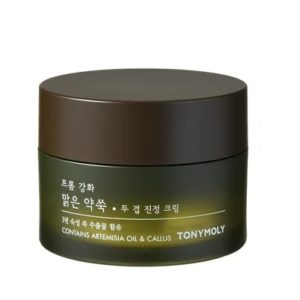 TONYMOLY From Ganghwa Pure Artemisia Two Layering Calming Cream korean skincare product online shop malaysia hong kong new zealand