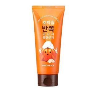 TONYMOLY Pumpkin Juice Half Massage Foam Cleanser korean cosmetic cleansing product online shop malaysia China poland2