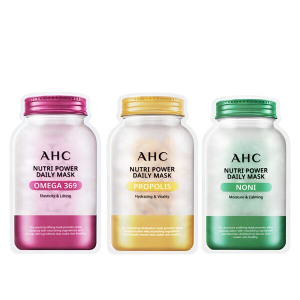 AHC Nutri Power Daily Mask korean skincare product online shop malaysia China India AHC Nutri Power Daily Mask 25ml x 10ea [3 type] 2023